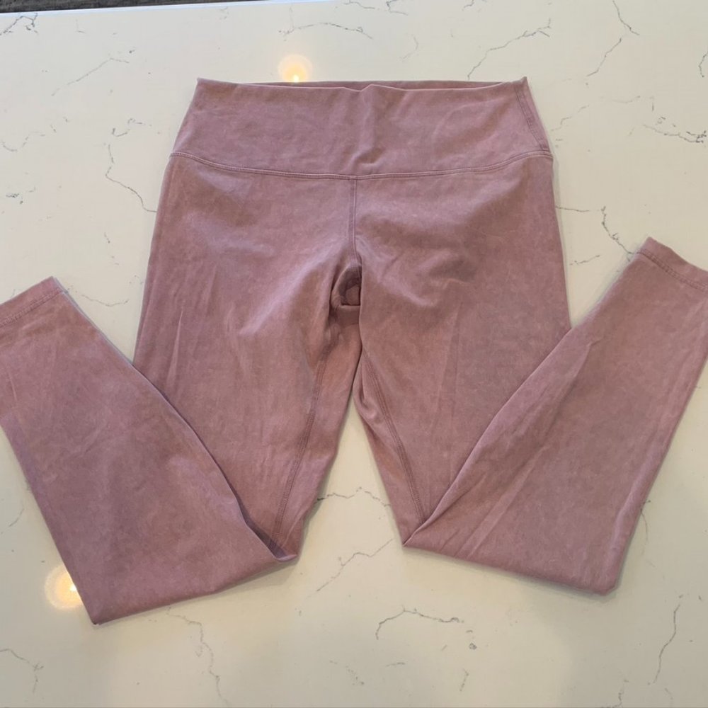 VEUC Lululemon Acid Wash Wunder Under Leggings 12